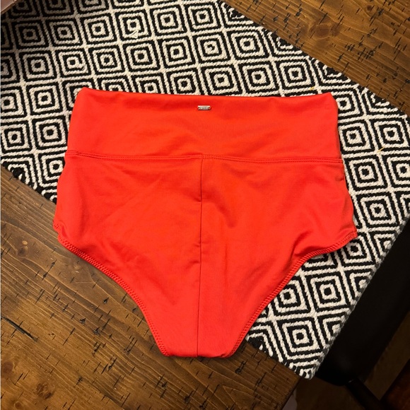 Nwt! VS. Pink High waisted red bikini bottoms - Picture 4 of 5